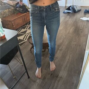 PAIGE Women's Skinny Jeans in Blue